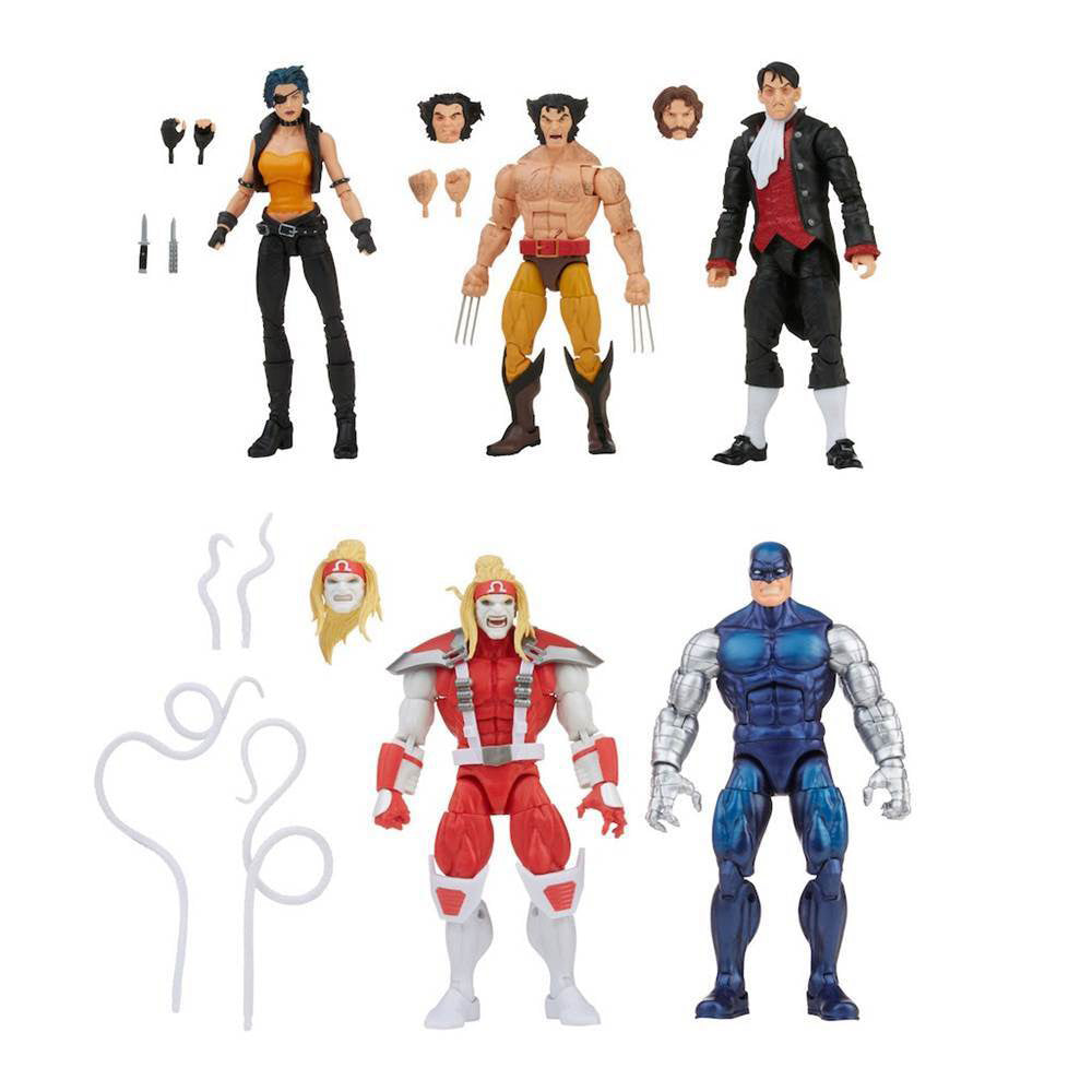 Marvel Legends: X-Men - Wolverine 6-Inch Action Figure (5-Pack)