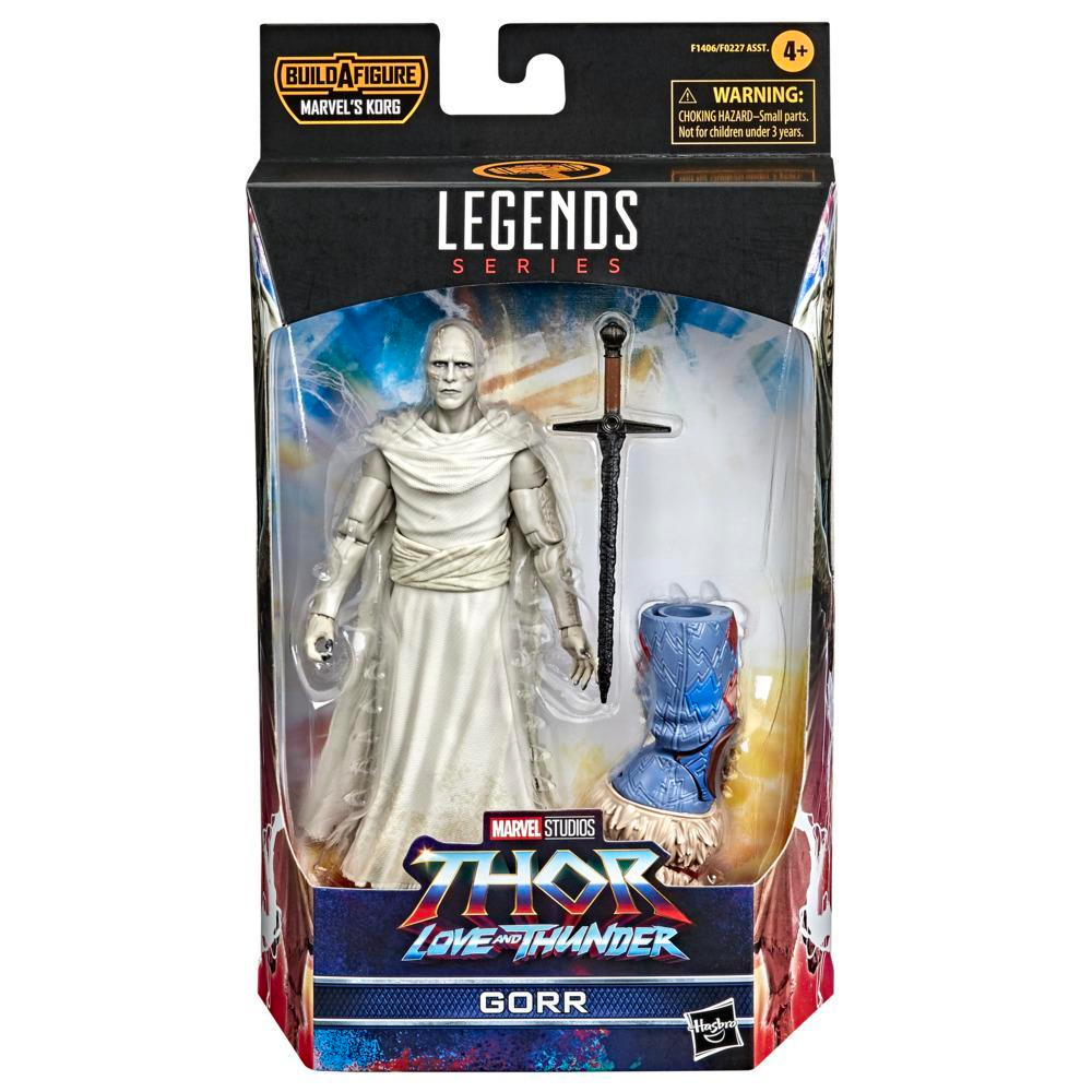 Marvel Legends: Thor: Love and Thunder - Gorr 6-Inch Action Figure (Korg Build-A-Figure)