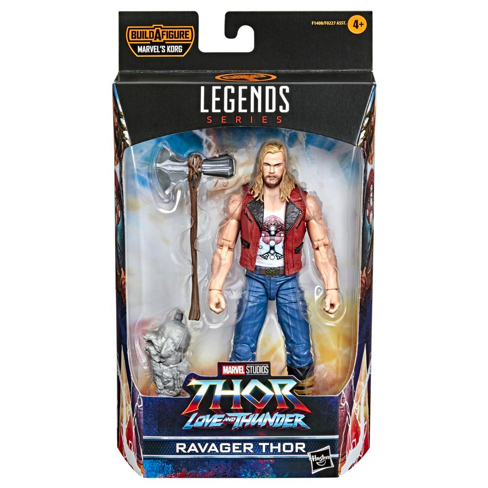 Marvel Legends: Thor: Love and Thunder - Ravager Thor 6-Inch Action Figure (Korg Build-A-Figure)