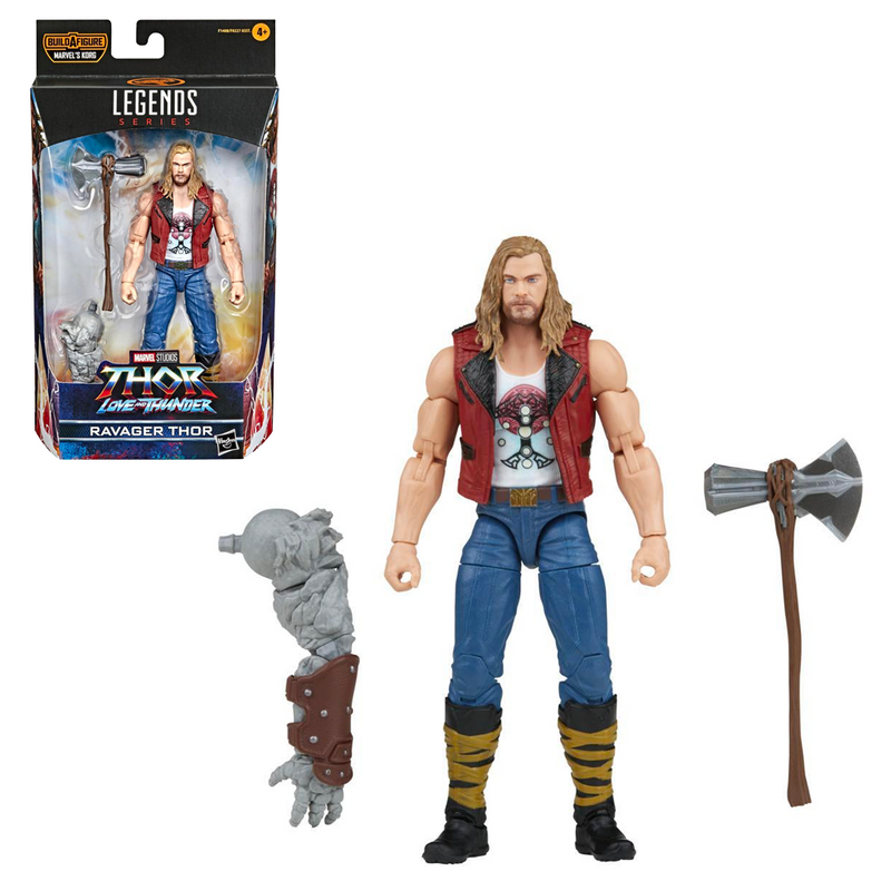 Marvel Legends: Thor: Love and Thunder - Ravager Thor 6-Inch Action Figure (Korg Build-A-Figure)