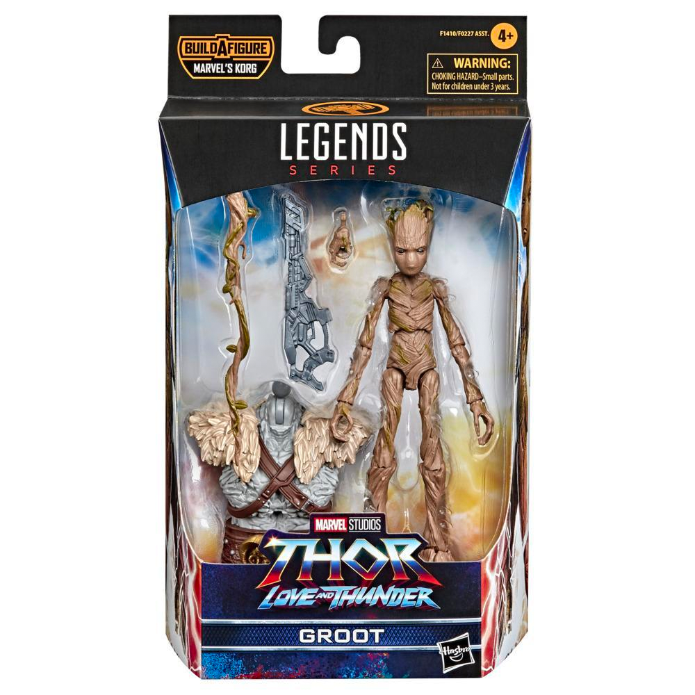 Marvel Legends: Thor: Love and Thunder - Groot 6-Inch Action Figure (Korg Build-A-Figure)