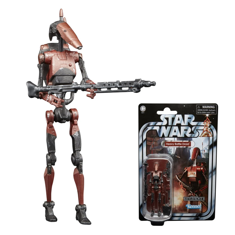 Star Wars: The Vintage Collection - Heavy Battle Droid (Battlefront II) 3 3/4-Inch Action Figure