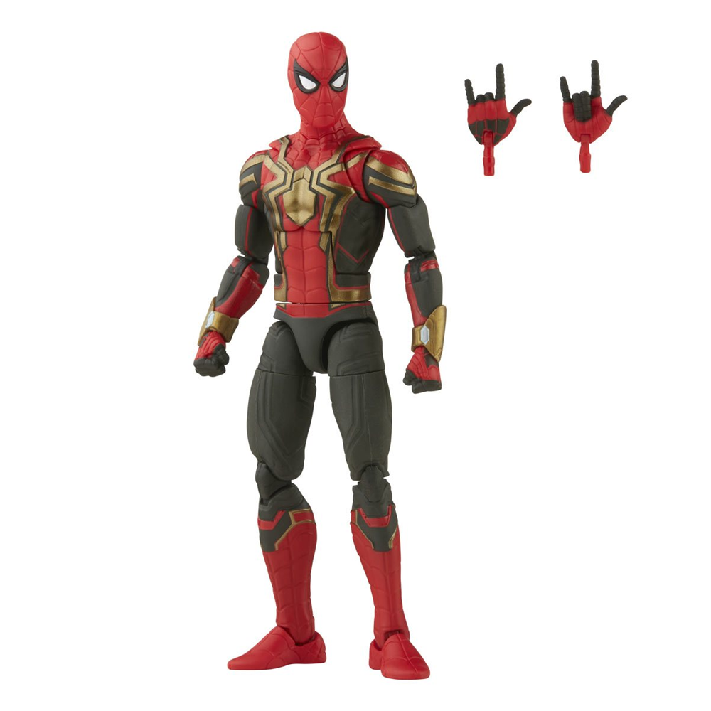 Marvel Legends: Spider-Man 3 - Integrated Suit Spider-Man 6-Inch Action Figure (Armadillo Build-A-Figure)