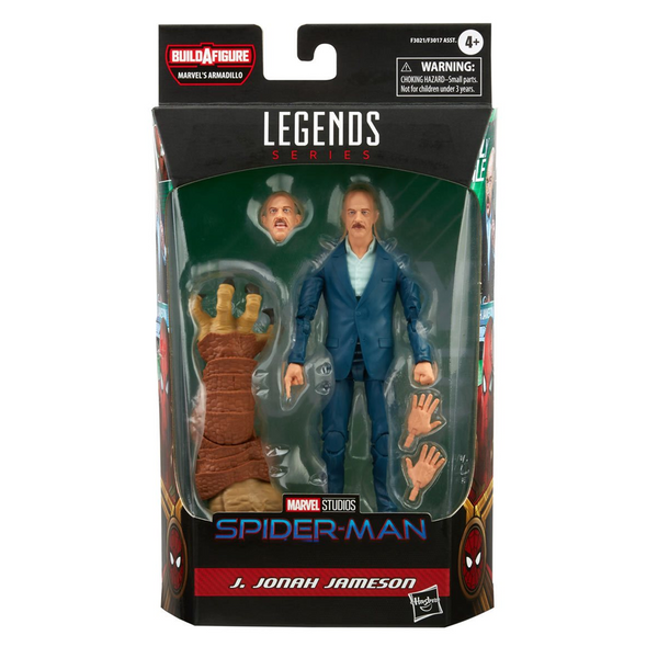Marvel Legends: Spider-Man 3 - J. Jonah Jameson 6-Inch Action Figure (Armadillo Build-A-Figure)