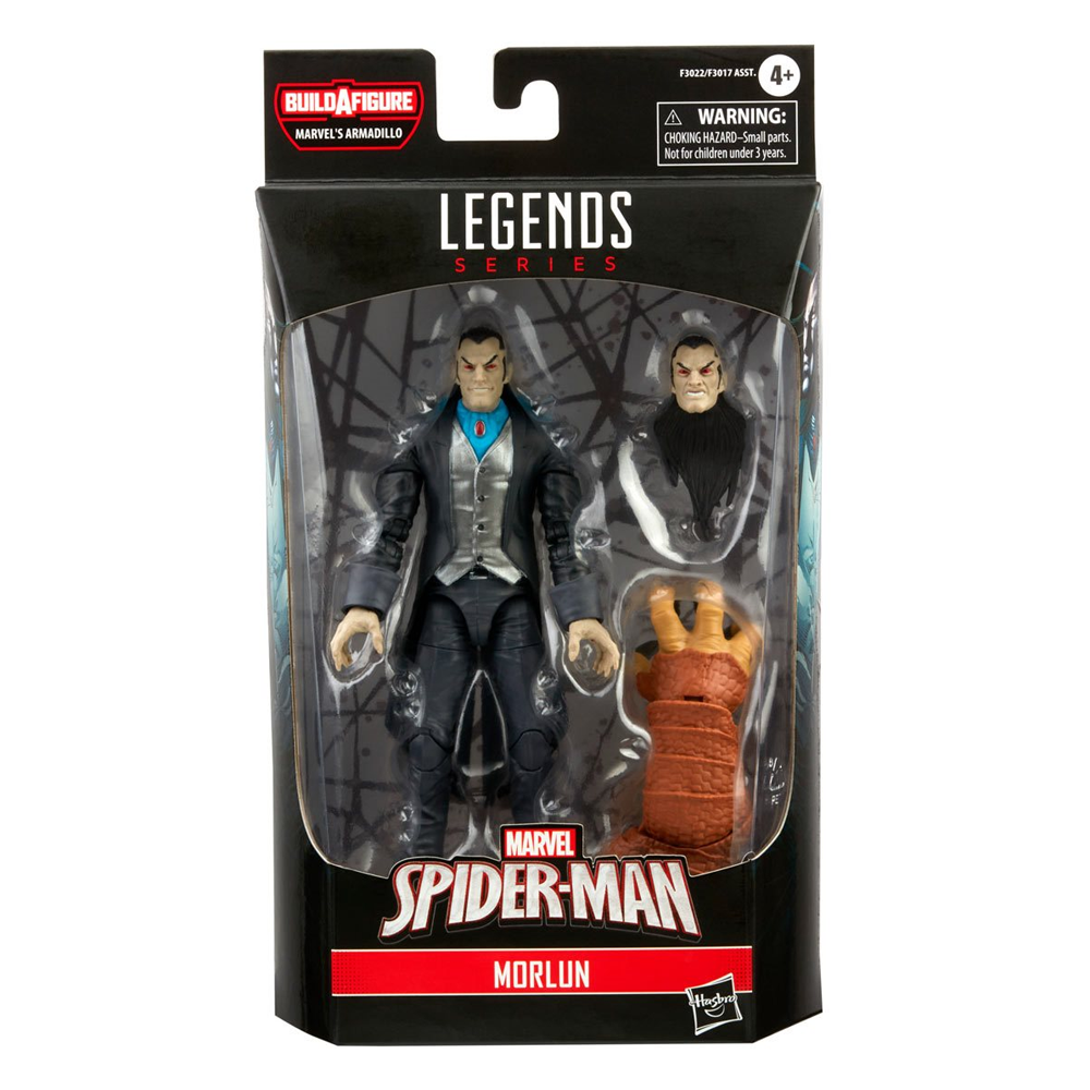 Marvel Legends: Spider-Man 3 - Morlun 6-Inch Action Figure (Armadillo Build-A-Figure)