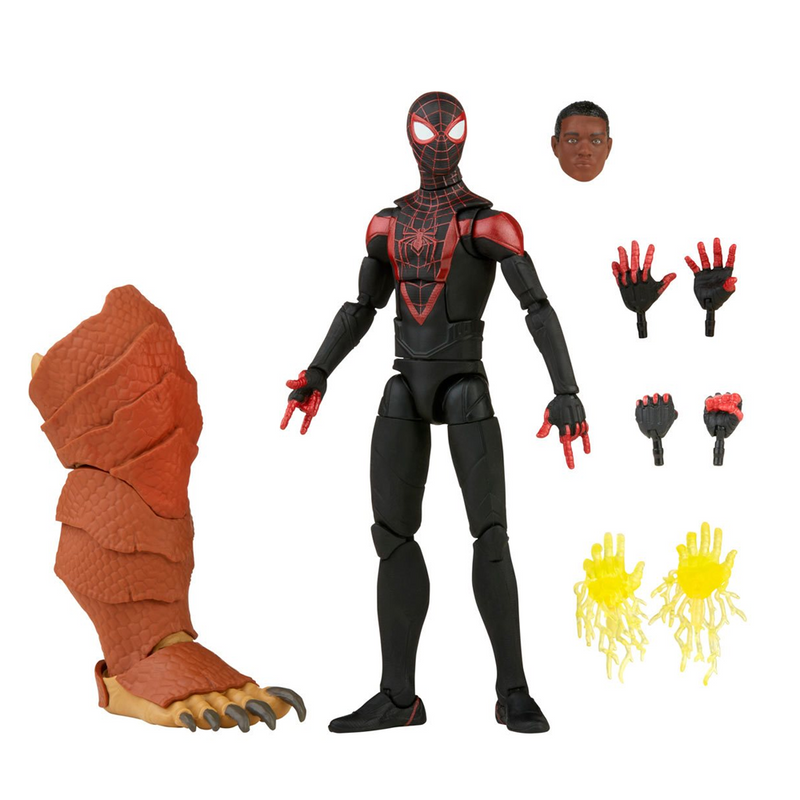 Marvel Legends: Spider-Man 3 - Miles Morales 6-Inch Action Figure (Armadillo Build-A-Figure)
