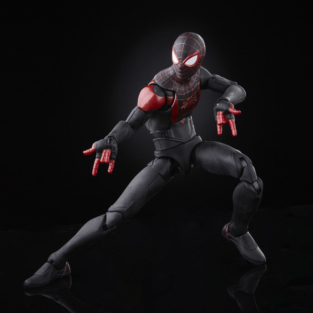 Marvel Legends: Spider-Man 3 - Miles Morales 6-Inch Action Figure (Armadillo Build-A-Figure)