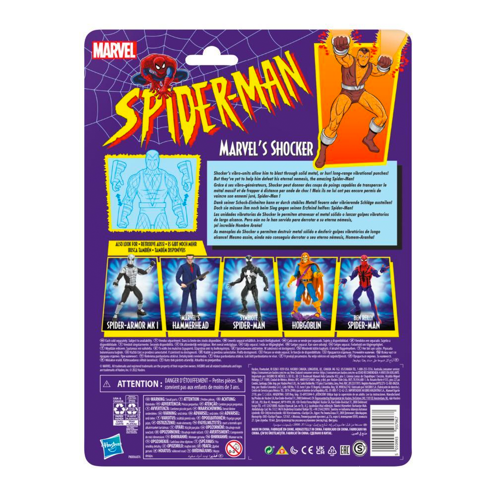 Retro Marvel Legends: Spider-Man - Shocker 6-Inch Action Figure