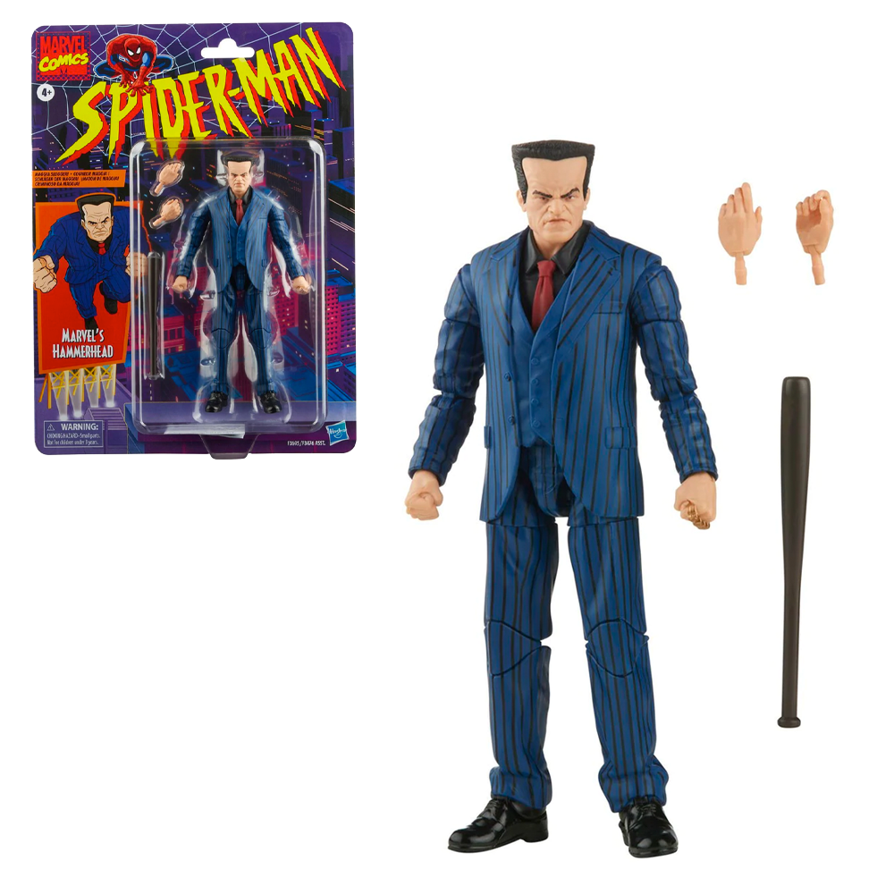 Retro Marvel Legends: Spider-Man - Hammerhead 6-Inch Action Figure