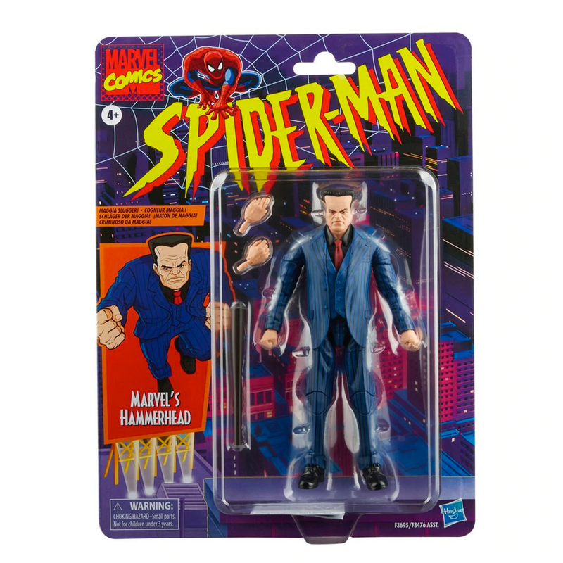 Retro Marvel Legends: Spider-Man - Hammerhead 6-Inch Action Figure