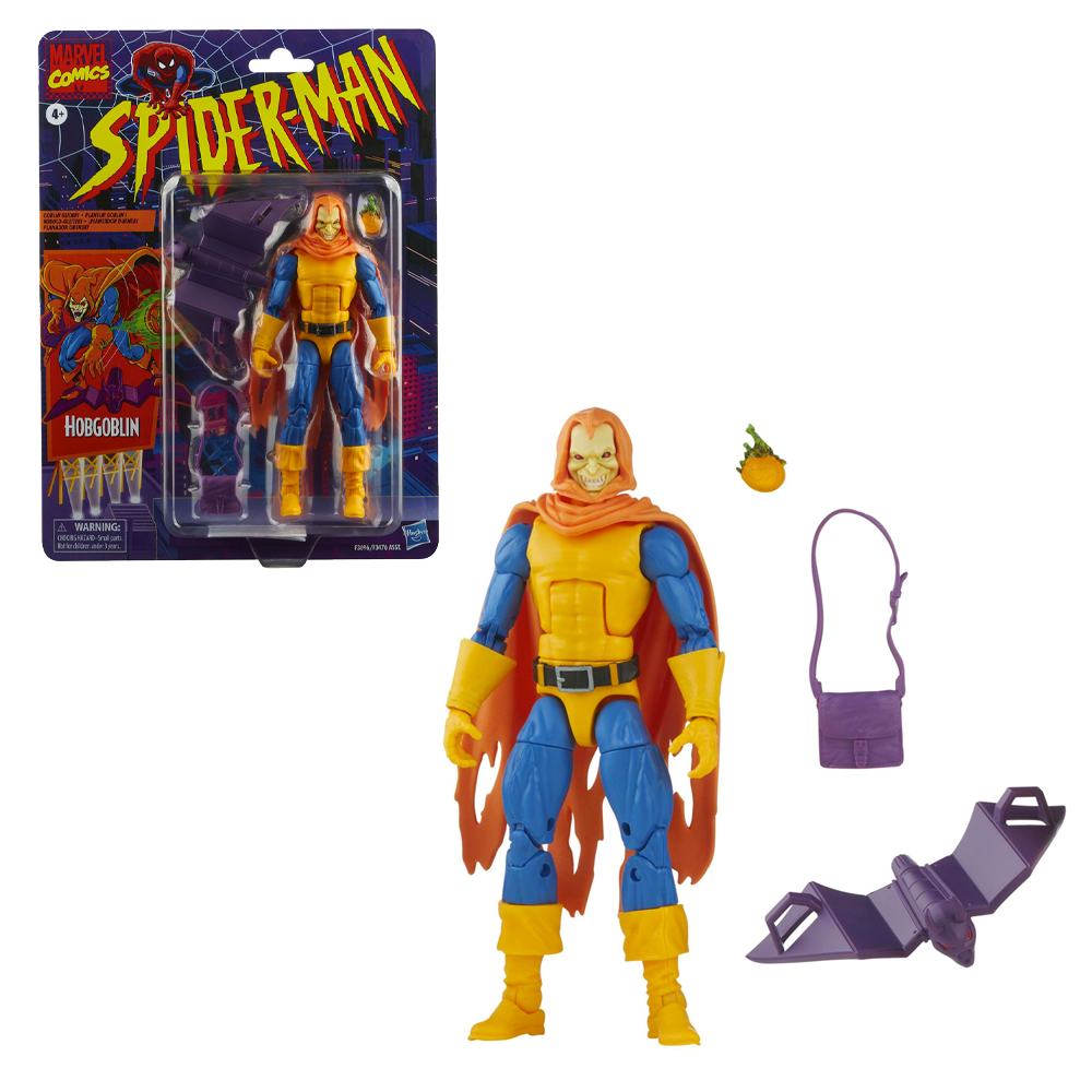 Retro Marvel Legends: Spider-Man - Hobgoblin 6-Inch Action Figure