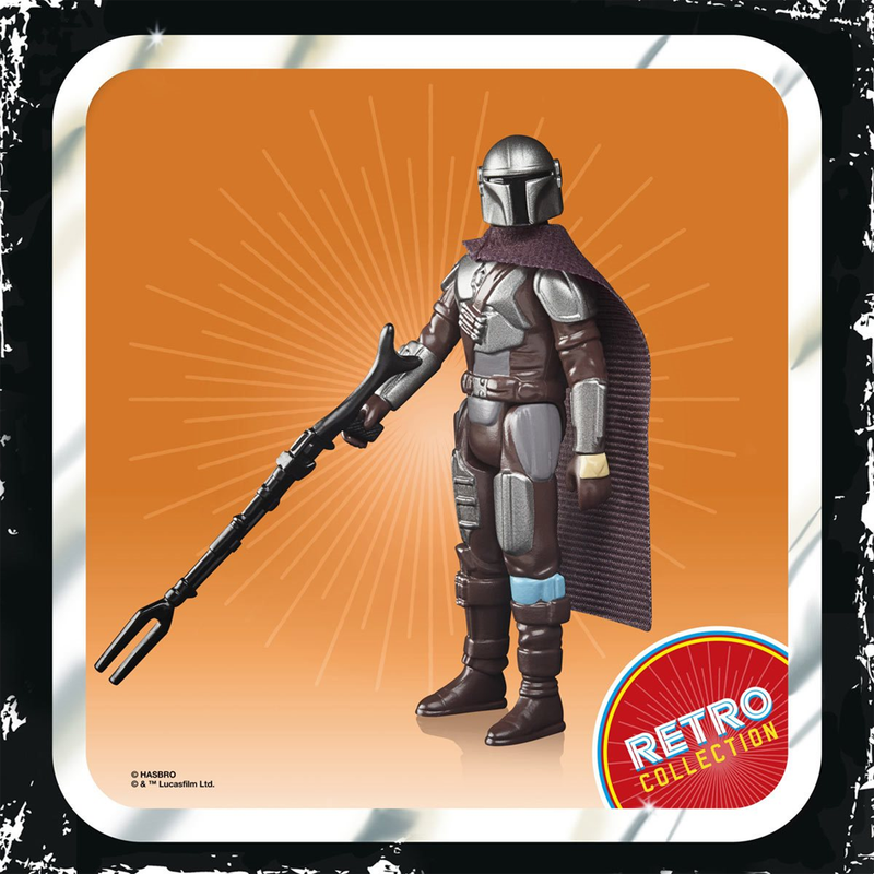 The Retro Collection: Star Wars - The Mandalorian (Beskar) 3.75-Inch Action Figure