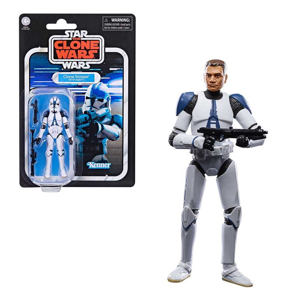 Star Wars: The Vintage Collection - Clone Trooper (501st Legion) 3 3/4-Inch Action Figure