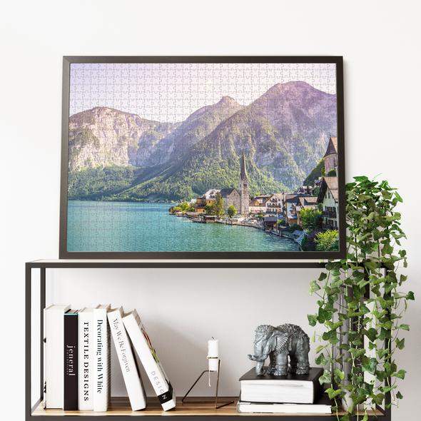 Jeneral Collectives: wholesome times - Hallstatt 1000 Piece Jigsaw Puzzle