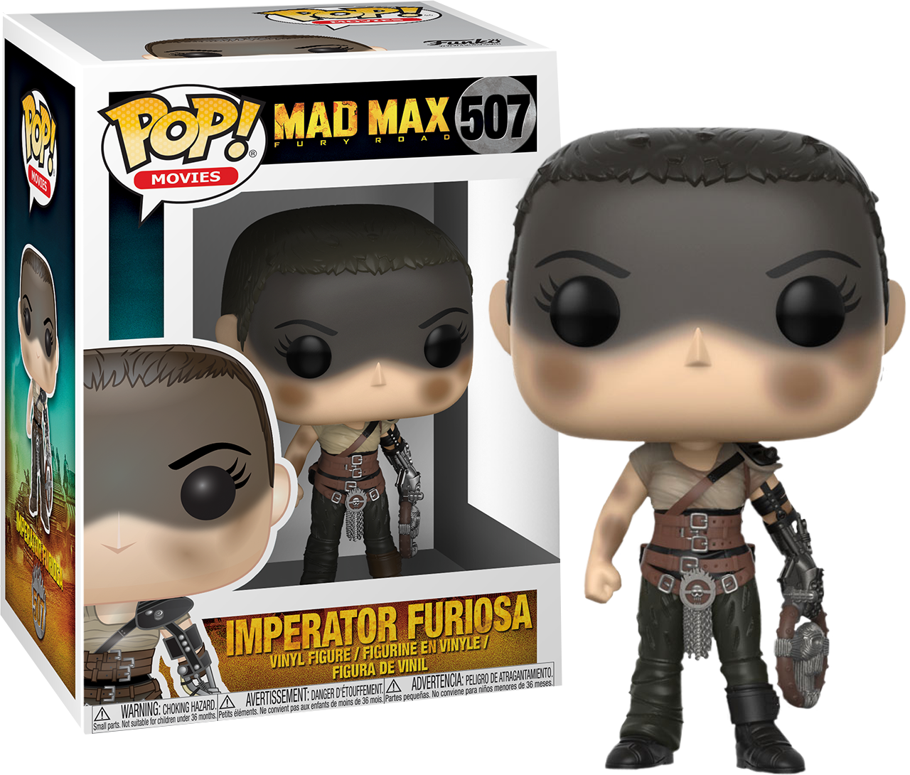 FU28034 Funko POP! Mad Max Fury Road - Imperator Furiosa Vinyl Figure #507