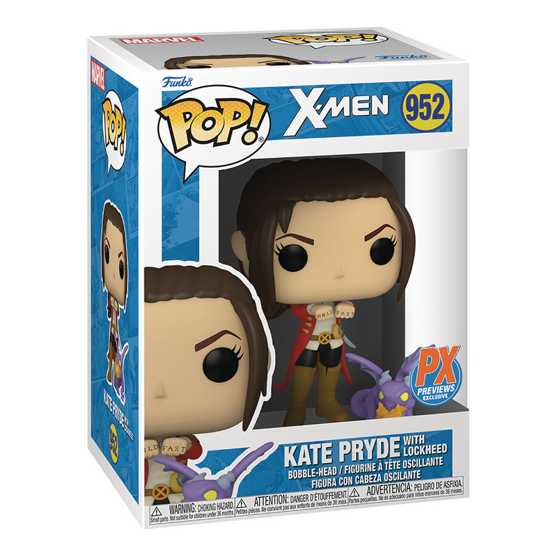 Funko POP! X-Men - Kate Pryde with Lockheed Vinyl Figure