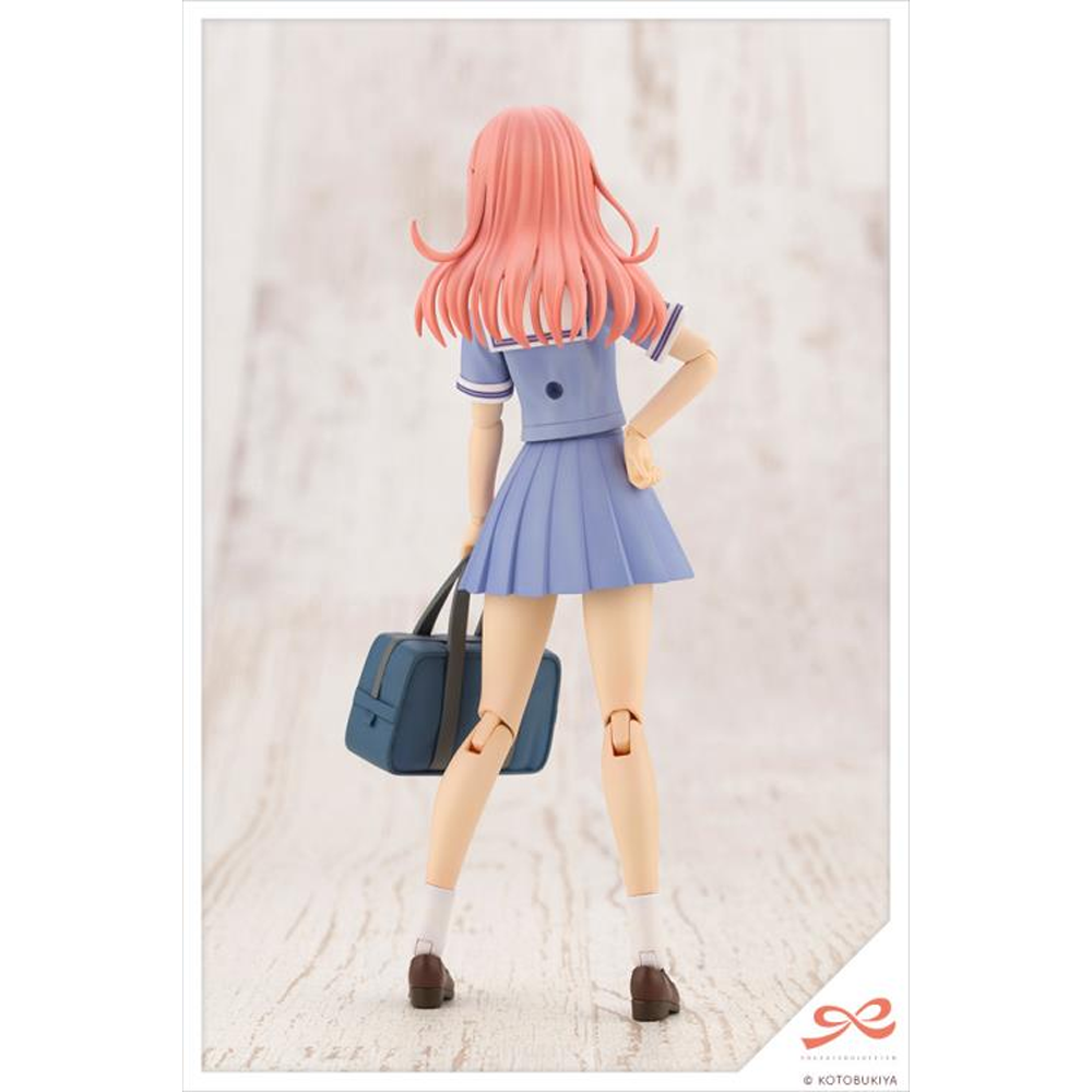 KOTOBUKIYA Plastic Model Kits: Sousai Shoujo Teien - Madoka Yuki High School Summer Clothes (Dreaming Style Milky Marine Ver.) 1/10 Scale Model Kit