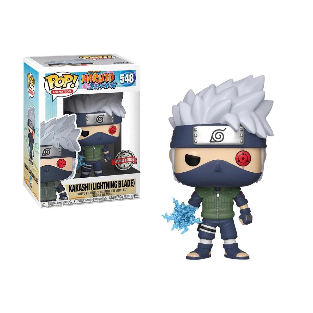 FU38982-IE Funko POP! Naruto Shippuden - Kakashi (Lightning Blade) Vinyl Figure #548 Special Edition Exclusive [READ DESCRIPTION]