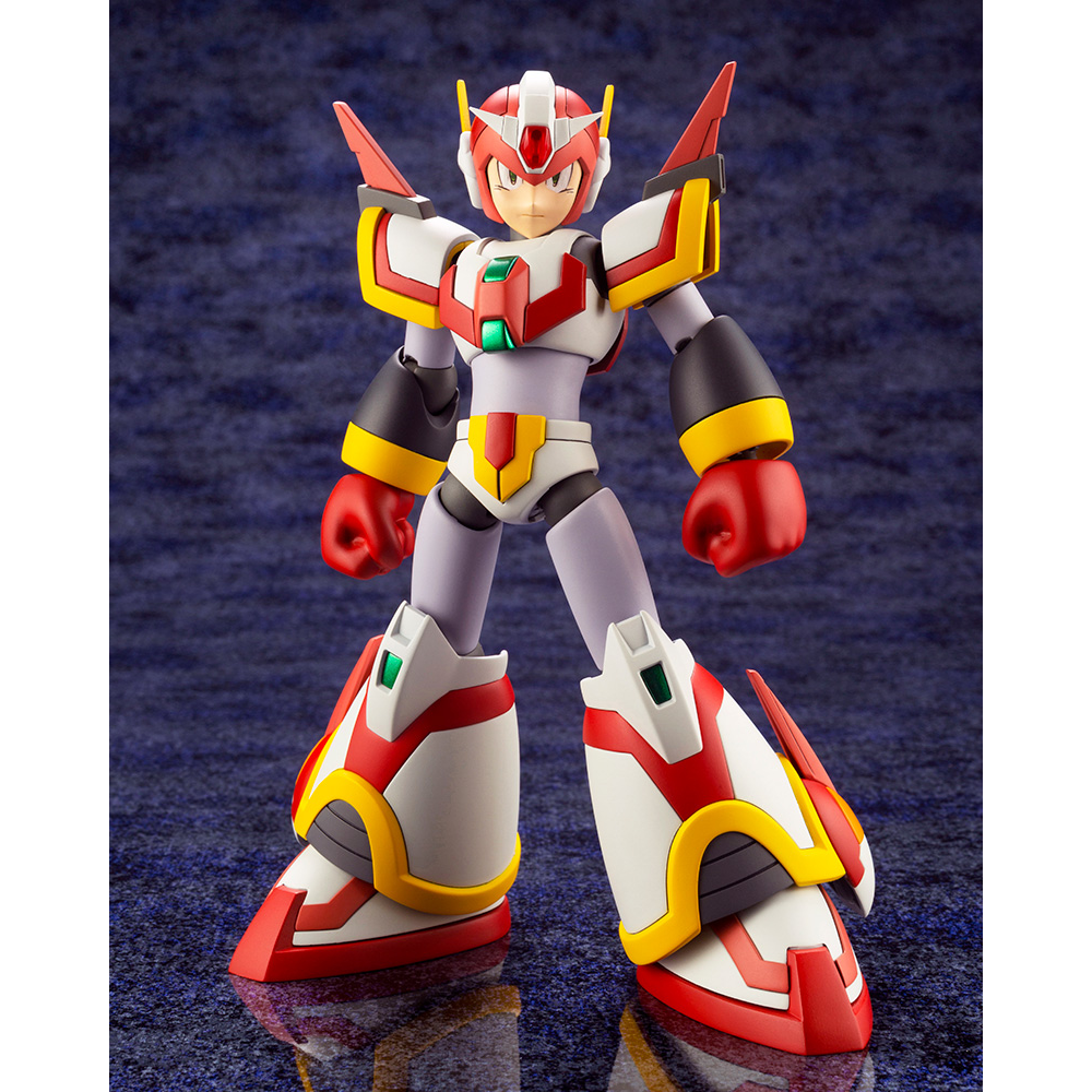 KOTOBUKIYA Plastic Model Kits: Mega Man X - Mega Man X (Force Armor Rising Fire Ver.) 1/12 Scale Model Kit