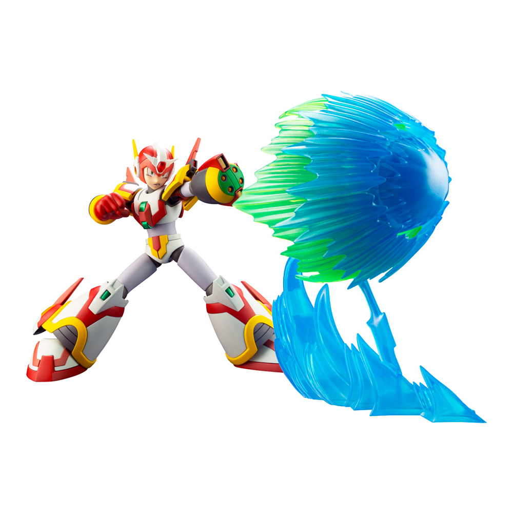 KOTOBUKIYA Plastic Model Kits: Mega Man X - Mega Man X (Force Armor Rising Fire Ver.) 1/12 Scale Model Kit