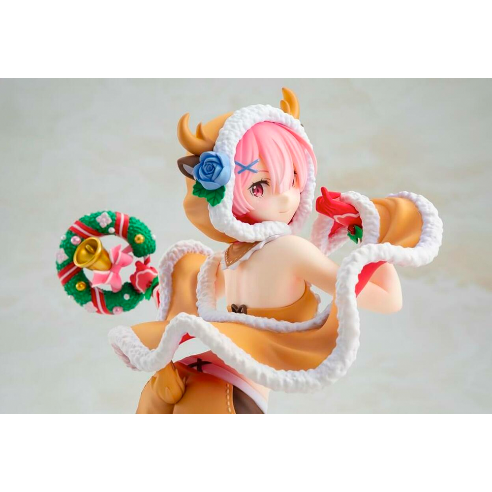 Kadokawa: Re:Zero Starting Life in Another World - Ram (Christmas Maid Ver.) 1/7 Scale Figure