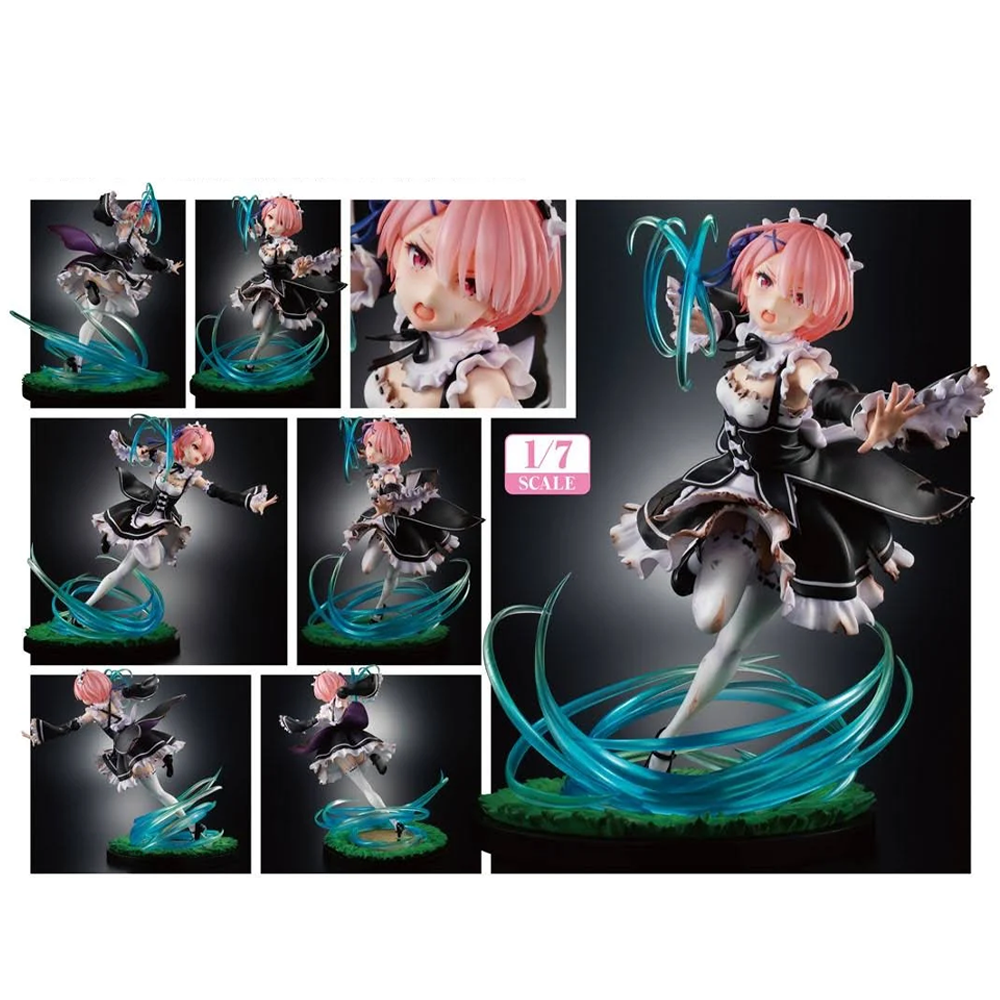 Kadokawa: Re:Zero Starting Life in Another World - Ram (Battle with Roswaal Ver.) 1/7 Scale Figure