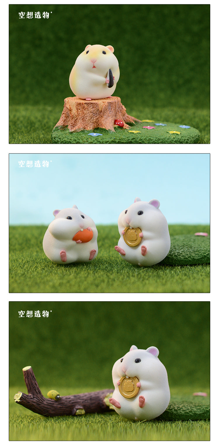 KONGZOO: The Gluttonous Hamsters Series - 1 Blind Box Figure