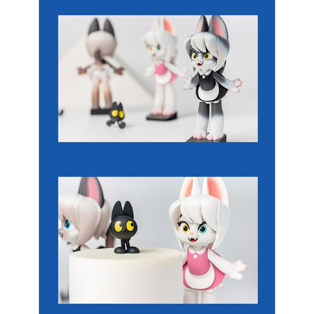 KONGZOO: Maid Cat Series - 1 Blind Box Figure