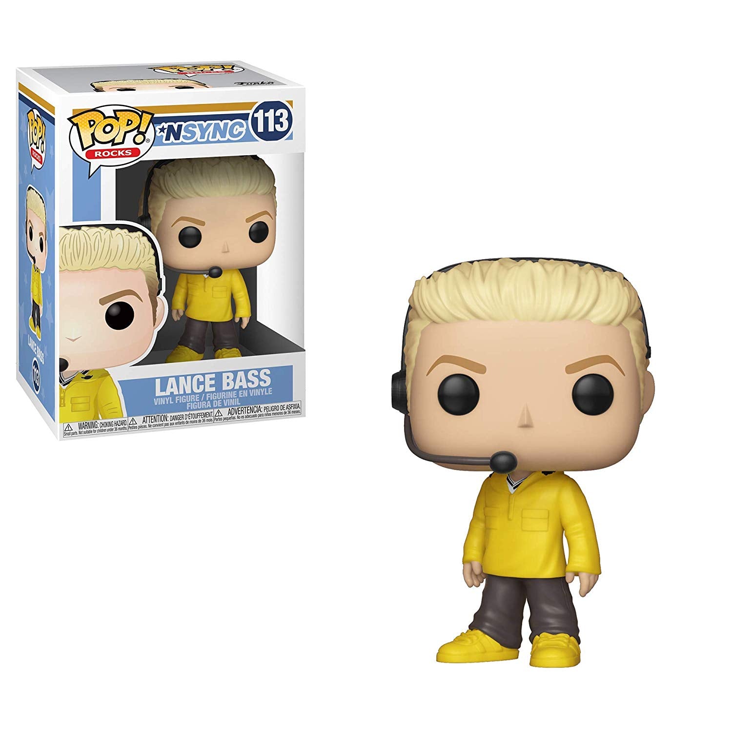 FU34543 Funko POP! Rocks: *NSYNC - Lance Bass Vinyl Figure #113