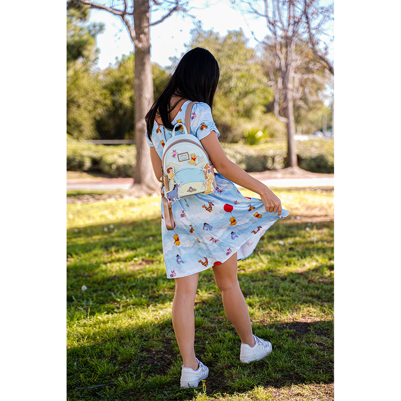Stitch Shoppe by Loungefly: Disney Winnie the Pooh - Up in the Clouds "Laci" Dress