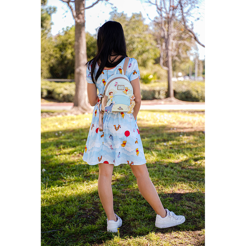 Stitch Shoppe by Loungefly: Disney Winnie the Pooh - Up in the Clouds "Laci" Dress