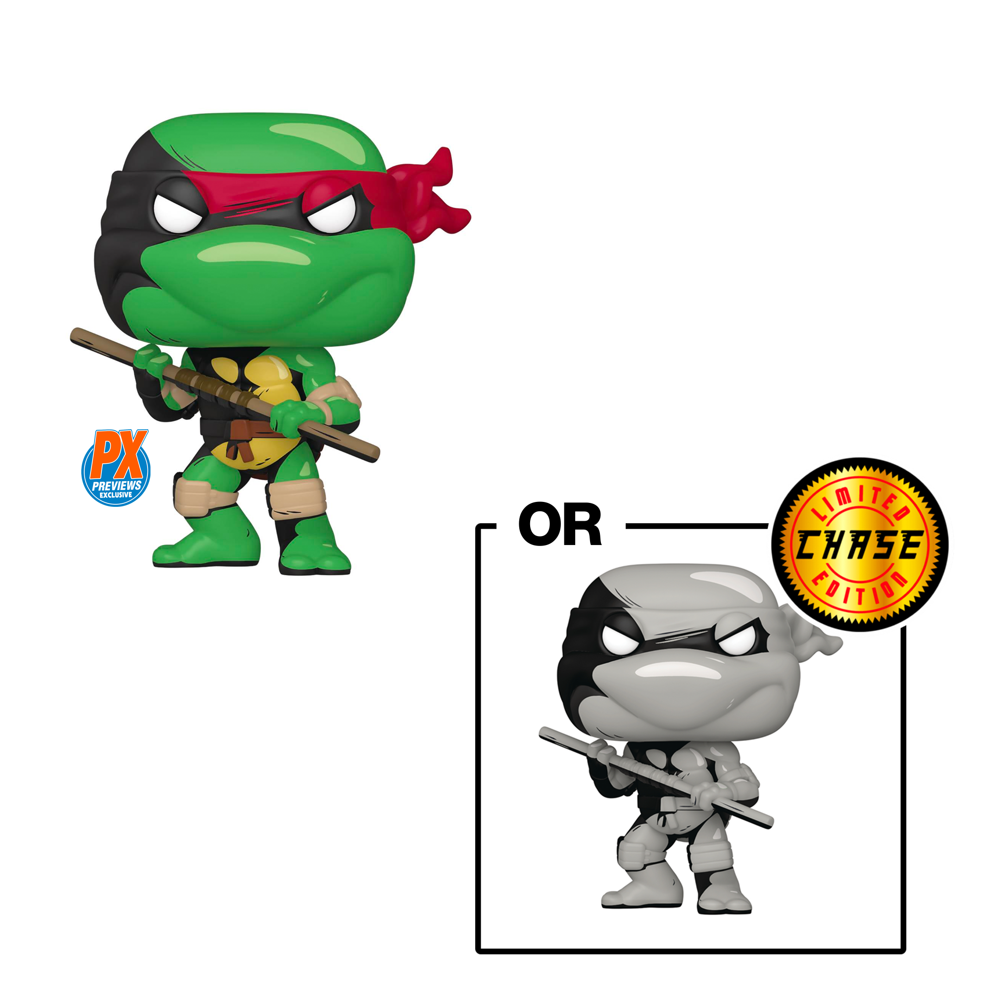 Funko POP! Teenage Mutant Ninja Turtles - Donatello (Comic Version) Vinyl Figure #33 Preview Exclusives (PX)