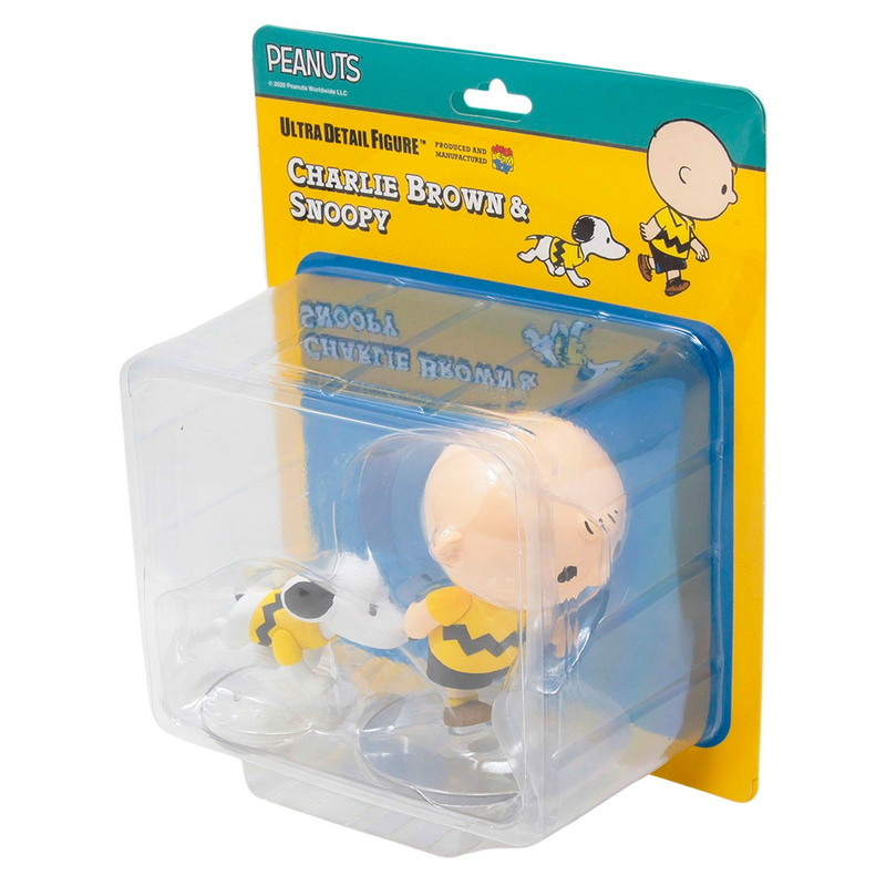 Medicom Toy: Peanuts - Charlie Brown & Snoopy (Ultra Detail Figure)