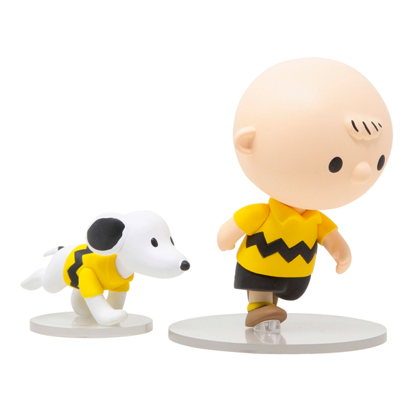 Medicom Toy: Peanuts - Charlie Brown & Snoopy (Ultra Detail Figure)