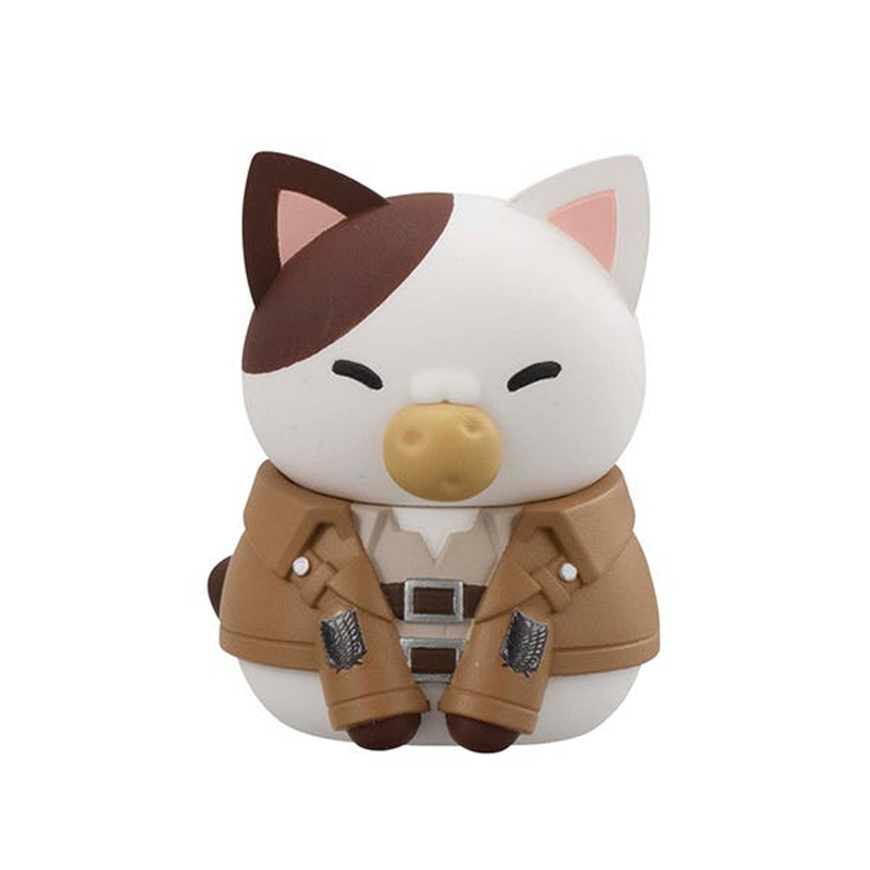[PRE-ORDER] Megahouse Mega Cat Project: Attack on Tinyan - Gathering Scout Regiment Danyan! Box of 8 Figures (With Gift)