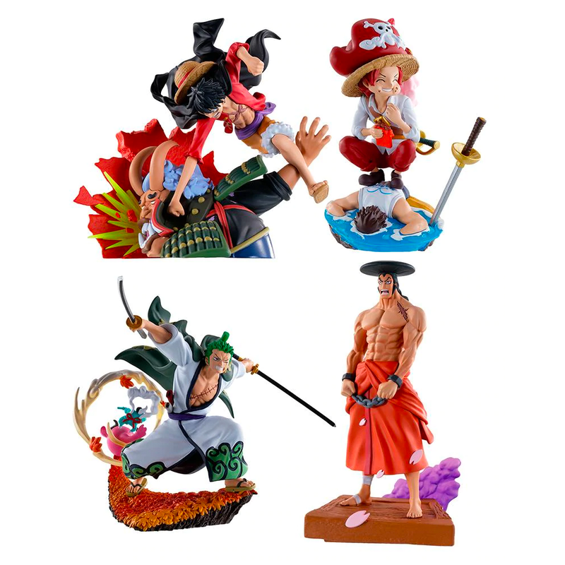 Megahouse: One Piece - Vol. 3 Wanokuni Log (Box of 4)