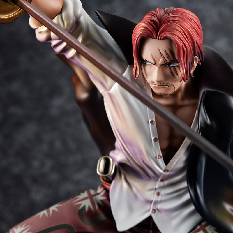 [PRE-ORDER] Megahouse: One Piece: Portrait of Pirates: Playback Memories - Red-Haired Shanks Figure