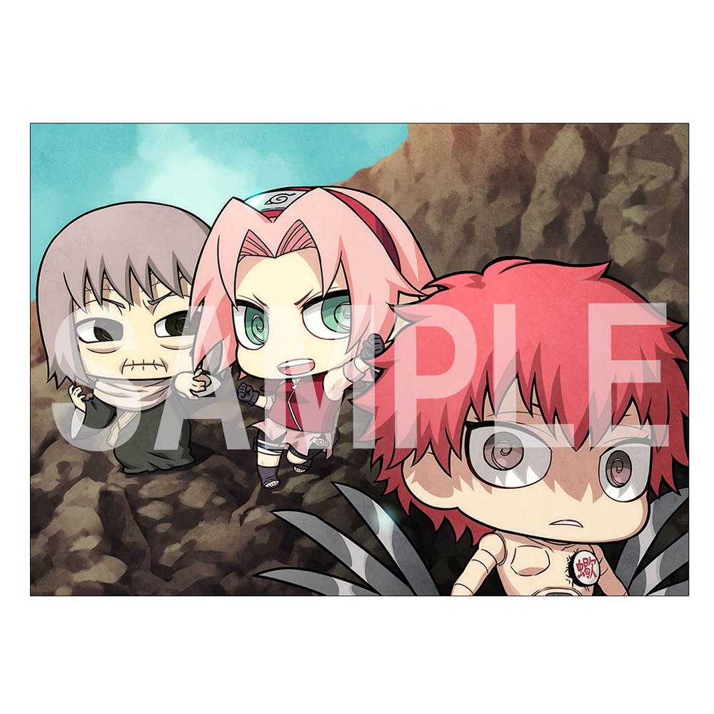 Chimi-Mega Buddy Series: Naruto Shippuden - Haruno Sakura and Sasori (With Gift)