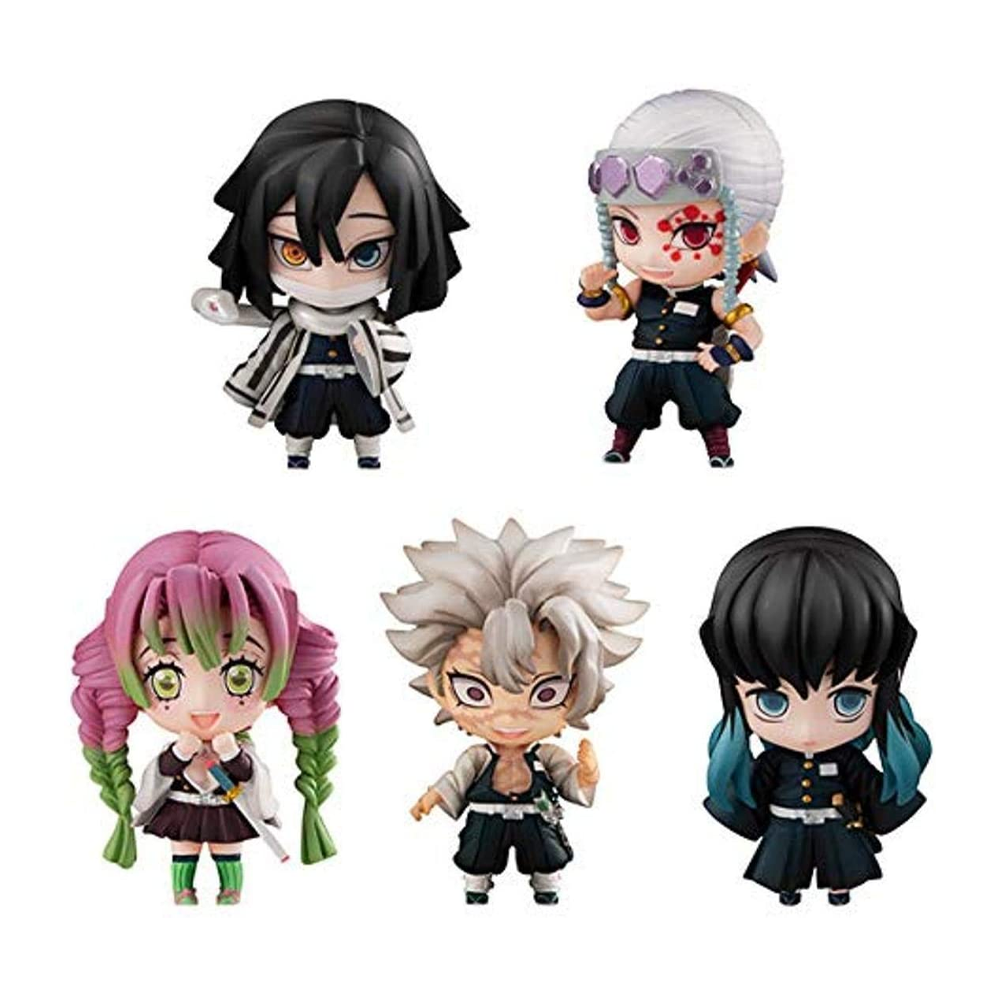 Megahouse: Demon Slayer: Kimetsu no Yaiba - Tanjiro and the Hashiras Mascot Set B Figures (Set of 5)