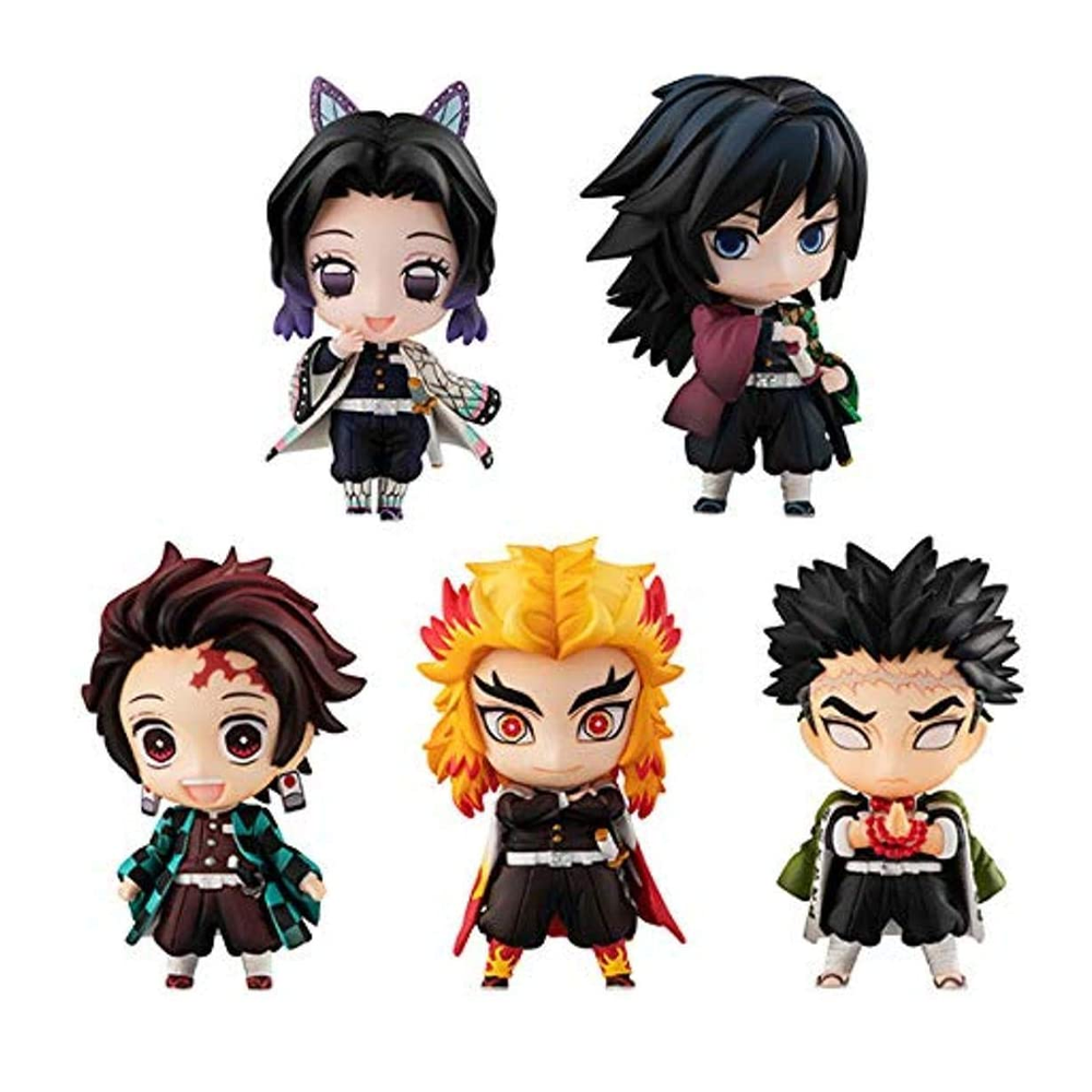 Megahouse: Demon Slayer: Kimetsu no Yaiba - Tanjiro and the Hashiras Mascot Set A Figures (Set of 5)