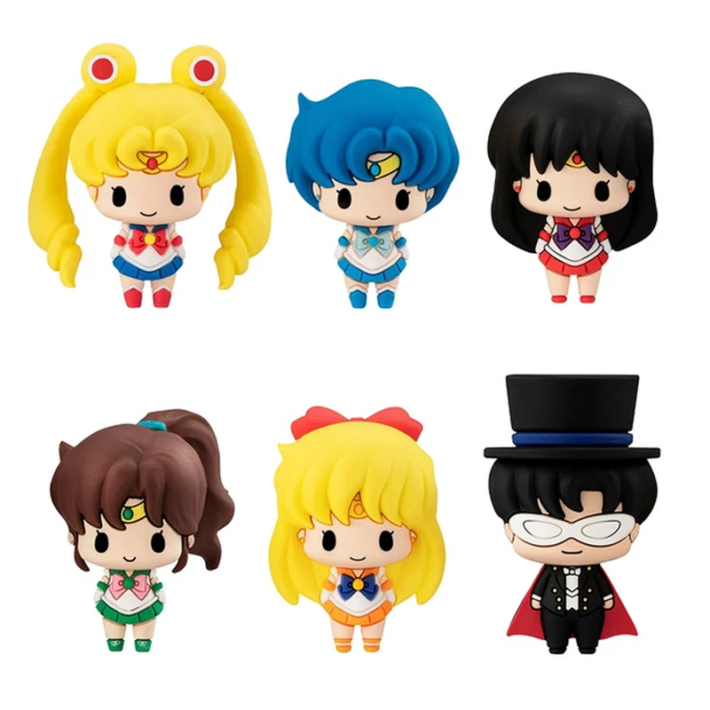 Megahouse: Sailor Moon - Chokorin Mascot Box of 6 Figures