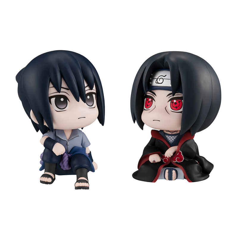 Megahouse: Naruto - Sasuke and Itachi Look Up Series Figure Set (With Gift)