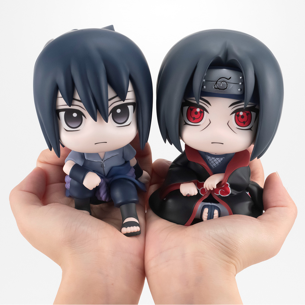 Megahouse: Naruto - Sasuke and Itachi Look Up Series Figure Set (With Gift)