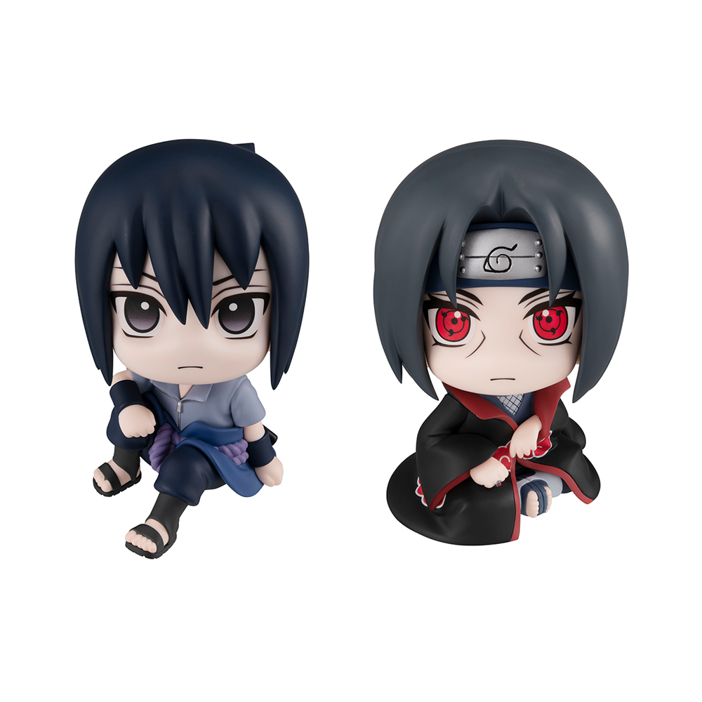 Megahouse: Naruto - Sasuke and Itachi Look Up Series Figure Set (With Gift)