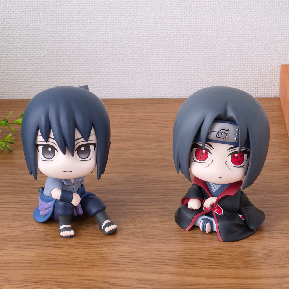 Megahouse: Naruto - Sasuke and Itachi Look Up Series Figure Set (With Gift)