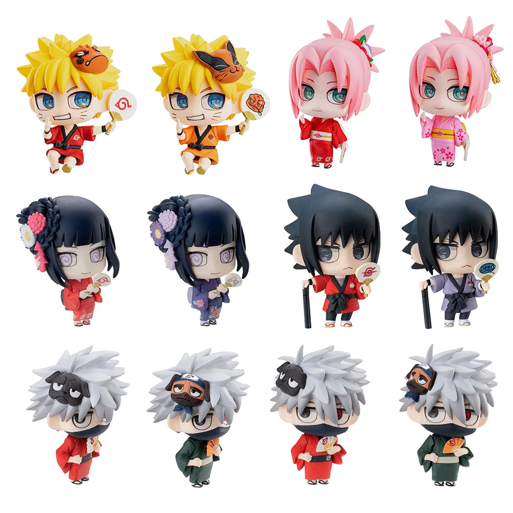 Megahouse Petit Chara Land: Naruto 10th Anniversary Ver. - 1 Blind Box Figure