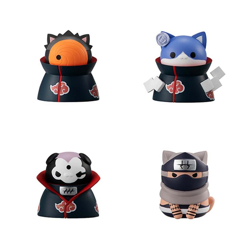 Megahouse Mega Cat Project: Naruto-Nyaruto! - Battle to defend Konoha! Box of 8 Figures