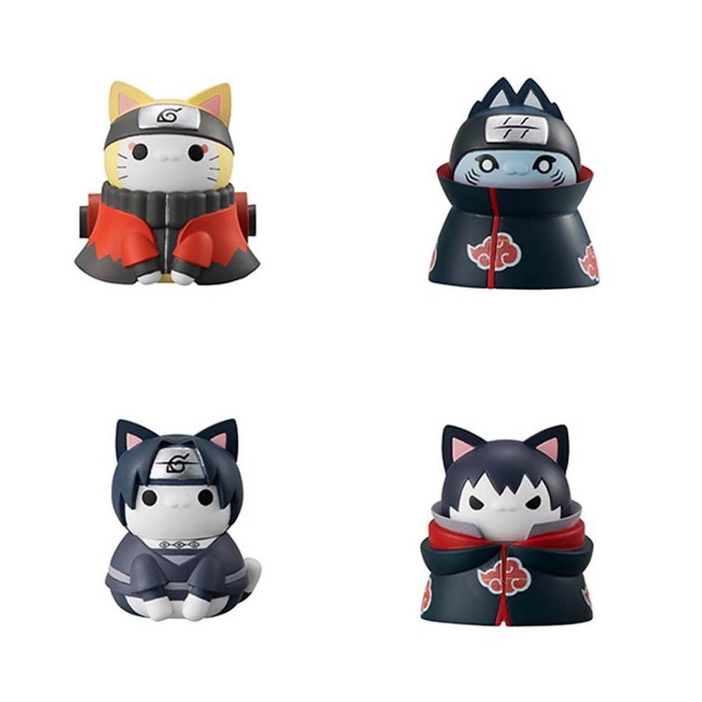 Megahouse Mega Cat Project: Naruto-Nyaruto! - Battle to defend Konoha! Box of 8 Figures