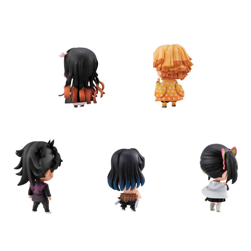 Megahouse: Demon Slayer: Kimetsu no Yaiba - Tanjiro & Friends Mascot Box of 5 Figures (With Gift)