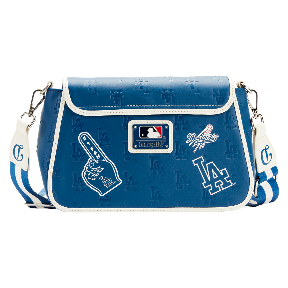 Loungefly: MLB - LA Dodgers Patches Crossbody Bag